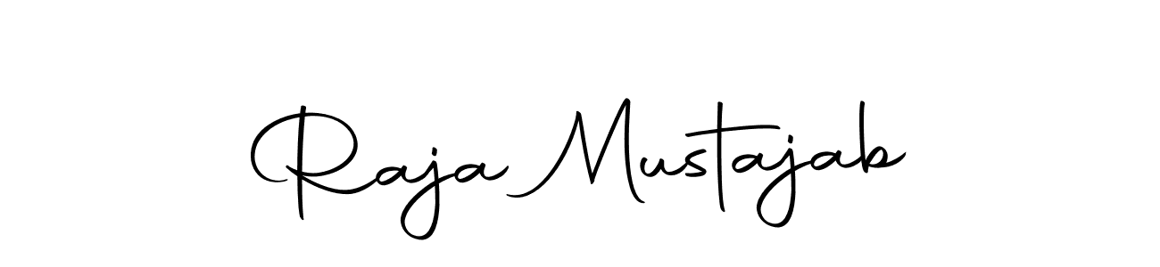 This is the best signature style for the Raja Mustajab name. Also you like these signature font (Autography-DOLnW). Mix name signature. Raja Mustajab signature style 10 images and pictures png