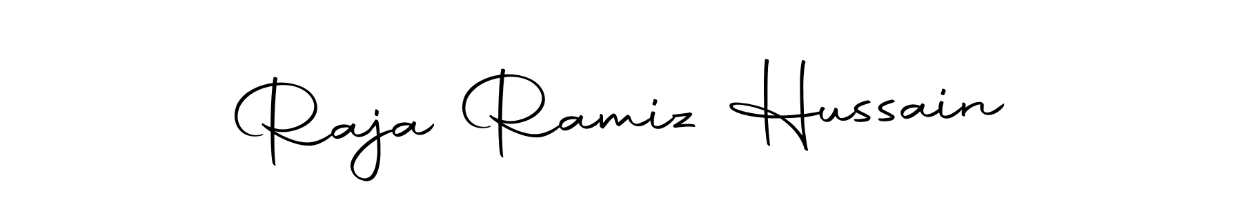 The best way (Autography-DOLnW) to make a short signature is to pick only two or three words in your name. The name Raja Ramiz Hussain include a total of six letters. For converting this name. Raja Ramiz Hussain signature style 10 images and pictures png