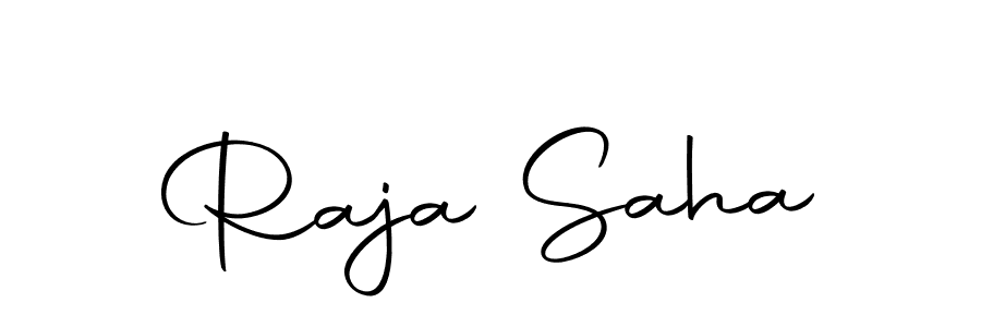 Design your own signature with our free online signature maker. With this signature software, you can create a handwritten (Autography-DOLnW) signature for name Raja Saha. Raja Saha signature style 10 images and pictures png