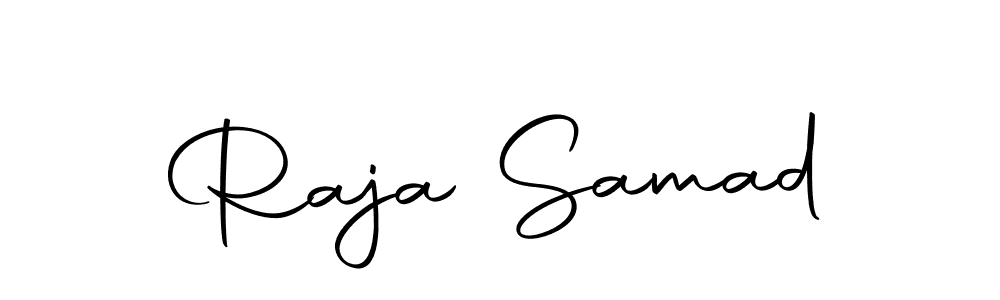 You can use this online signature creator to create a handwritten signature for the name Raja Samad. This is the best online autograph maker. Raja Samad signature style 10 images and pictures png