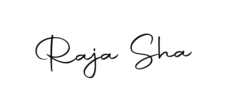 Create a beautiful signature design for name Raja Sha. With this signature (Autography-DOLnW) fonts, you can make a handwritten signature for free. Raja Sha signature style 10 images and pictures png