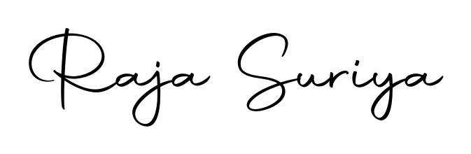 Elevate your brand with a stunning Raja Suriya eSignature. The Autography-DOLnW style provides a balanced, flowing aesthetic for everyday signing. Raja Suriya signature style 10 images and pictures png