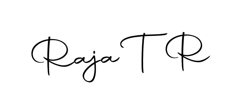 Make a beautiful signature design for name Raja T R. With this signature (Autography-DOLnW) style, you can create a handwritten signature for free. Raja T R signature style 10 images and pictures png