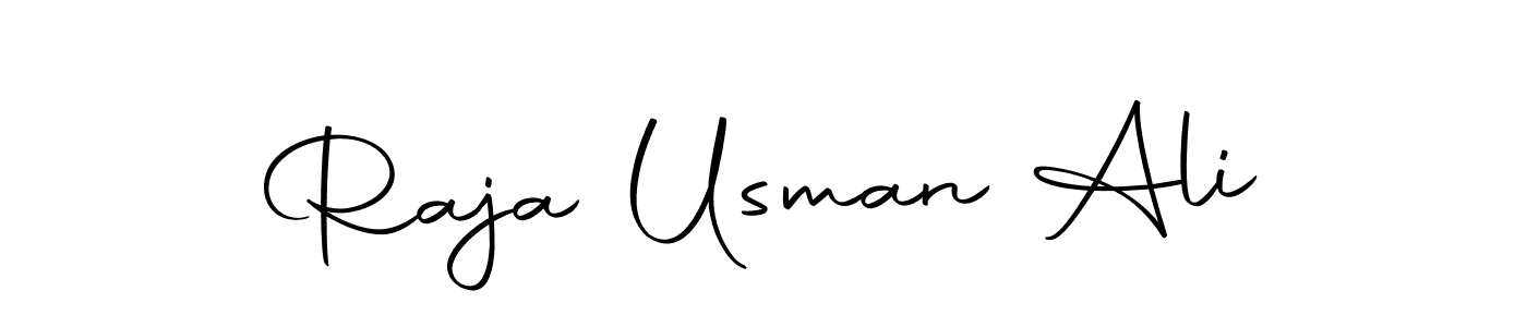 Use a signature maker to create a handwritten signature online. With this signature software, you can design (Autography-DOLnW) your own signature for name Raja Usman Ali. Raja Usman Ali signature style 10 images and pictures png