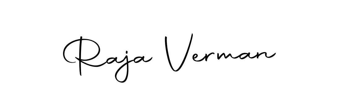 Also we have Raja Verman name is the best signature style. Create professional handwritten signature collection using Autography-DOLnW autograph style. Raja Verman signature style 10 images and pictures png