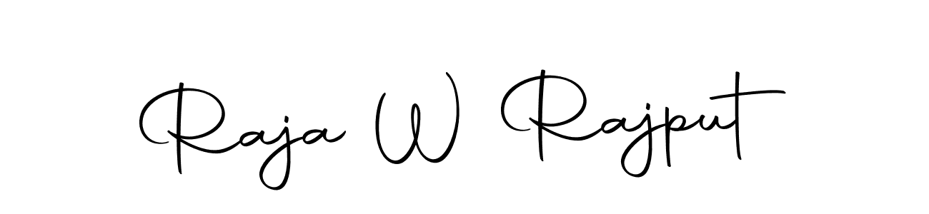 Use a signature maker to create a handwritten signature online. With this signature software, you can design (Autography-DOLnW) your own signature for name Raja W Rajput. Raja W Rajput signature style 10 images and pictures png