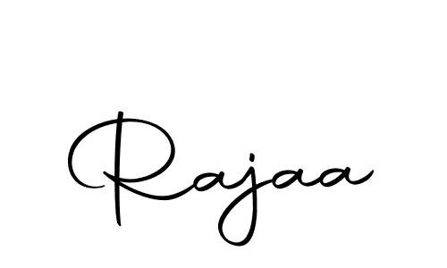 Design your own signature with our free online signature maker. With this signature software, you can create a handwritten (Autography-DOLnW) signature for name Rajaa. Rajaa signature style 10 images and pictures png