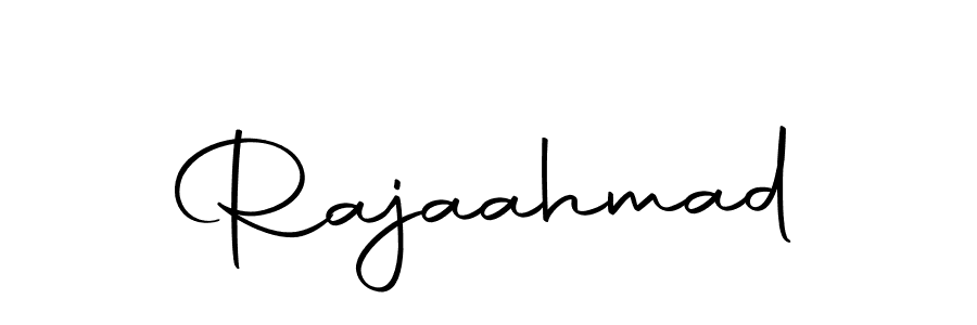How to make Rajaahmad name signature. Use Autography-DOLnW style for creating short signs online. This is the latest handwritten sign. Rajaahmad signature style 10 images and pictures png