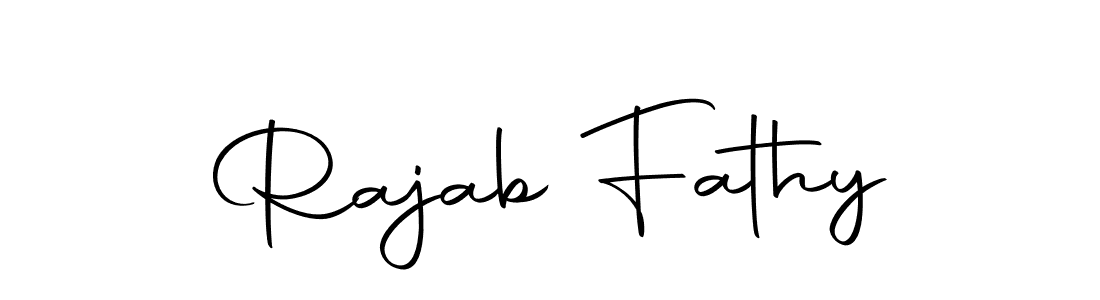 Here are the top 10 professional signature styles for the name Rajab Fathy. These are the best autograph styles you can use for your name. Rajab Fathy signature style 10 images and pictures png