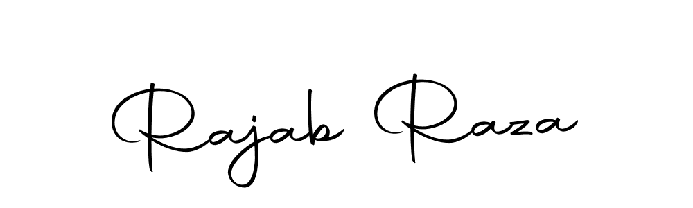 Autography-DOLnW is a professional signature style that is perfect for those who want to add a touch of class to their signature. It is also a great choice for those who want to make their signature more unique. Get Rajab Raza name to fancy signature for free. Rajab Raza signature style 10 images and pictures png