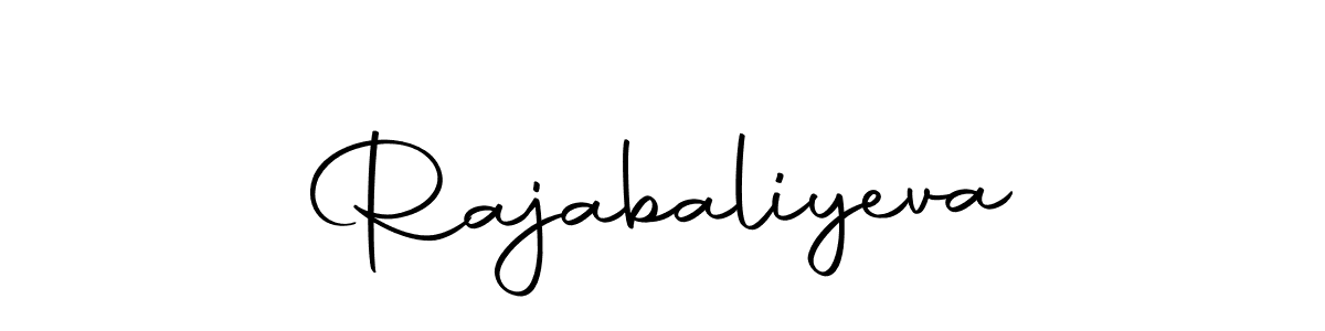 Here are the top 10 professional signature styles for the name Rajabaliyeva. These are the best autograph styles you can use for your name. Rajabaliyeva signature style 10 images and pictures png