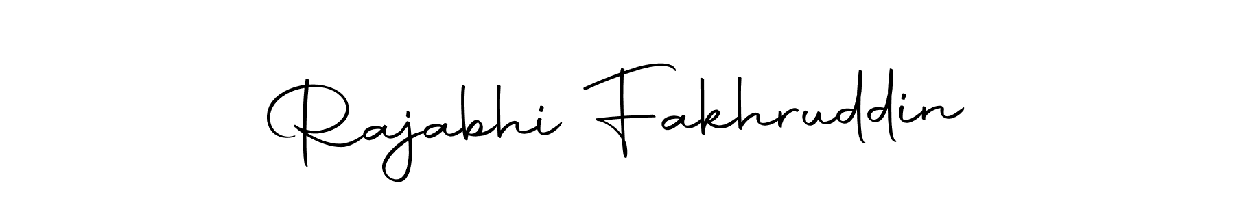 You can use this online signature creator to create a handwritten signature for the name Rajabhi Fakhruddin. This is the best online autograph maker. Rajabhi Fakhruddin signature style 10 images and pictures png