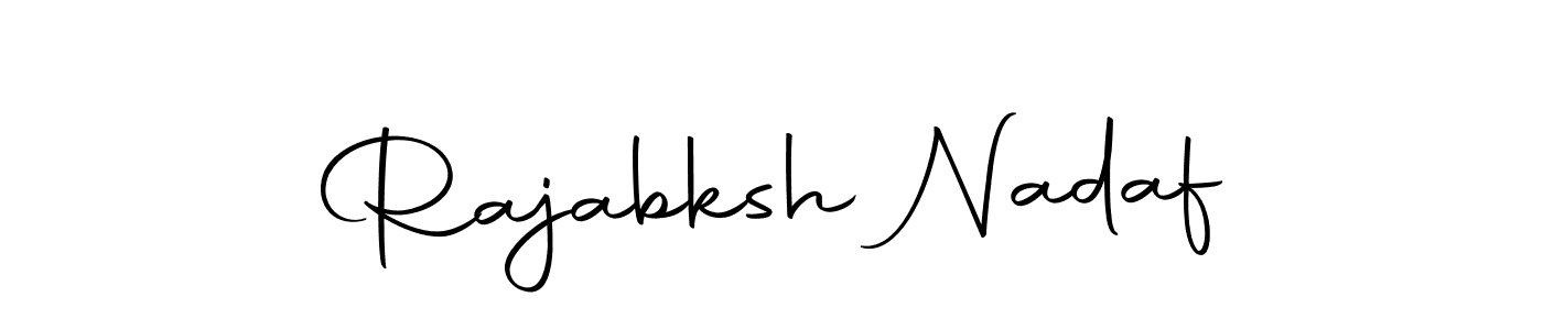 Similarly Autography-DOLnW is the best handwritten signature design. Signature creator online .You can use it as an online autograph creator for name Rajabksh Nadaf. Rajabksh Nadaf signature style 10 images and pictures png