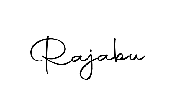 Make a beautiful signature design for name Rajabu. Use this online signature maker to create a handwritten signature for free. Rajabu signature style 10 images and pictures png