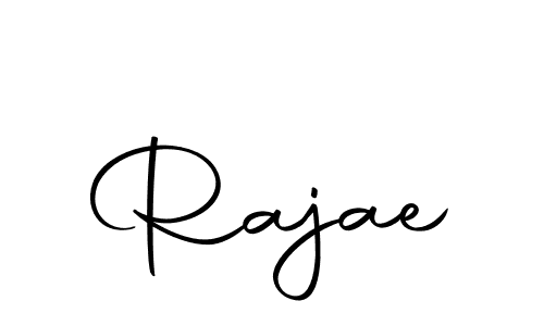 Rajae stylish signature style. Best Handwritten Sign (Autography-DOLnW) for my name. Handwritten Signature Collection Ideas for my name Rajae. Rajae signature style 10 images and pictures png