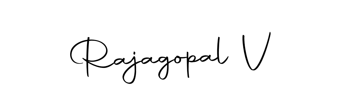 How to make Rajagopal V signature? Autography-DOLnW is a professional autograph style. Create handwritten signature for Rajagopal V name. Rajagopal V signature style 10 images and pictures png