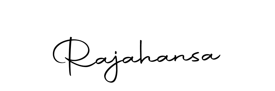 Here are the top 10 professional signature styles for the name Rajahansa. These are the best autograph styles you can use for your name. Rajahansa signature style 10 images and pictures png