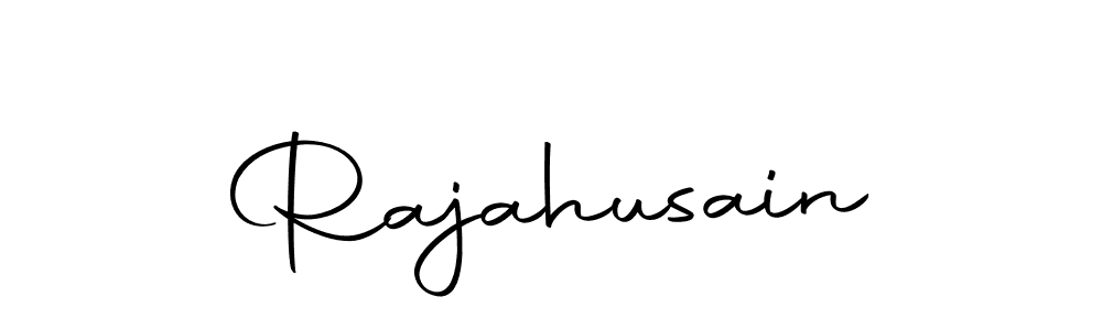 Use a signature maker to create a handwritten signature online. With this signature software, you can design (Autography-DOLnW) your own signature for name Rajahusain. Rajahusain signature style 10 images and pictures png