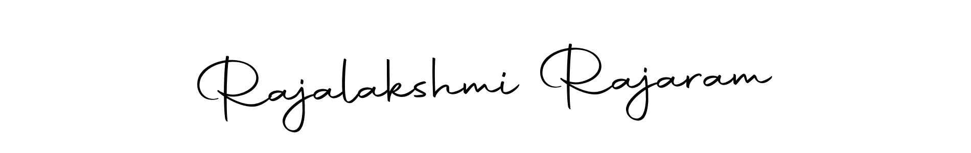 Make a beautiful signature design for name Rajalakshmi Rajaram. With this signature (Autography-DOLnW) style, you can create a handwritten signature for free. Rajalakshmi Rajaram signature style 10 images and pictures png
