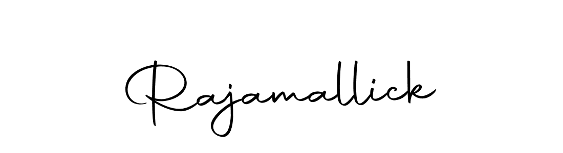 Make a beautiful signature design for name Rajamallick. With this signature (Autography-DOLnW) style, you can create a handwritten signature for free. Rajamallick signature style 10 images and pictures png
