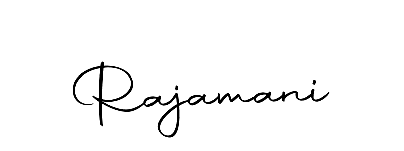 Make a beautiful signature design for name Rajamani. Use this online signature maker to create a handwritten signature for free. Rajamani signature style 10 images and pictures png