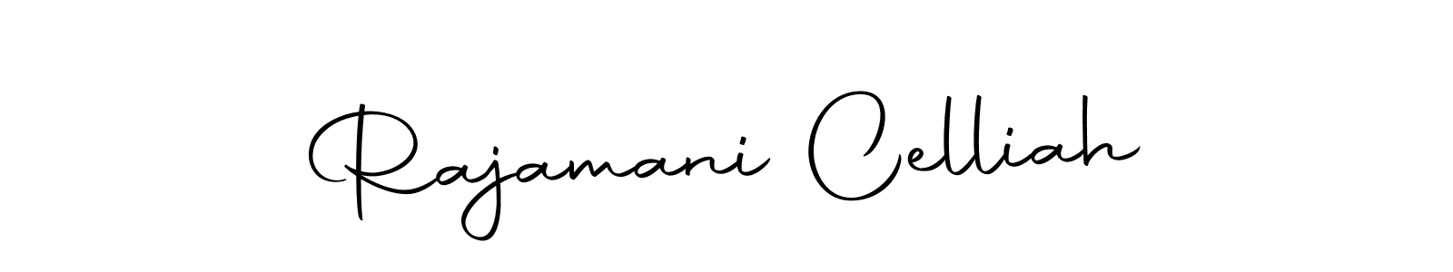 The best way (Autography-DOLnW) to make a short signature is to pick only two or three words in your name. The name Rajamani Celliah include a total of six letters. For converting this name. Rajamani Celliah signature style 10 images and pictures png