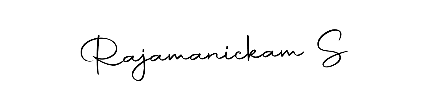 Make a short Rajamanickam S signature style. Manage your documents anywhere anytime using Autography-DOLnW. Create and add eSignatures, submit forms, share and send files easily. Rajamanickam S signature style 10 images and pictures png