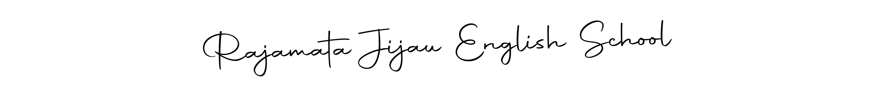 Similarly Autography-DOLnW is the best handwritten signature design. Signature creator online .You can use it as an online autograph creator for name Rajamata Jijau English School. Rajamata Jijau English School signature style 10 images and pictures png