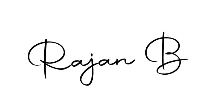 It looks lik you need a new signature style for name Rajan B. Design unique handwritten (Autography-DOLnW) signature with our free signature maker in just a few clicks. Rajan B signature style 10 images and pictures png