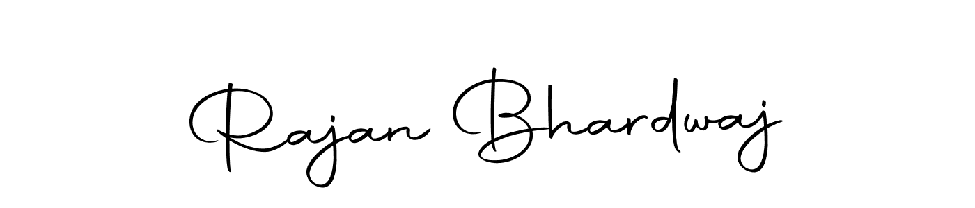 Create a beautiful signature design for name Rajan Bhardwaj. With this signature (Autography-DOLnW) fonts, you can make a handwritten signature for free. Rajan Bhardwaj signature style 10 images and pictures png