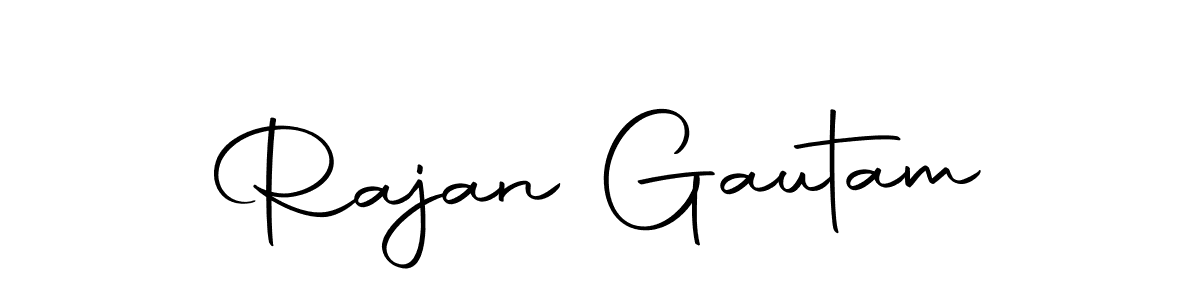 Make a beautiful signature design for name Rajan Gautam. Use this online signature maker to create a handwritten signature for free. Rajan Gautam signature style 10 images and pictures png