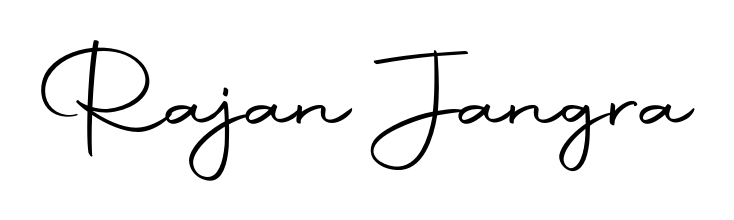 Explore multiple handwriting variations for Rajan Jangra including this stunning Autography-DOLnW design. Free to use across all platforms. Rajan Jangra signature style 10 images and pictures png