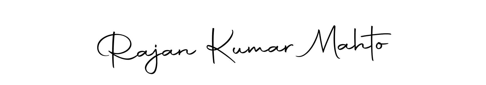 Autography-DOLnW is a professional signature style that is perfect for those who want to add a touch of class to their signature. It is also a great choice for those who want to make their signature more unique. Get Rajan Kumar Mahto name to fancy signature for free. Rajan Kumar Mahto signature style 10 images and pictures png