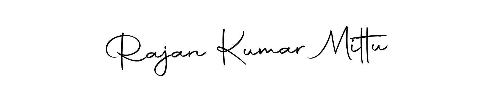 Autography-DOLnW is a professional signature style that is perfect for those who want to add a touch of class to their signature. It is also a great choice for those who want to make their signature more unique. Get Rajan Kumar Mittu name to fancy signature for free. Rajan Kumar Mittu signature style 10 images and pictures png