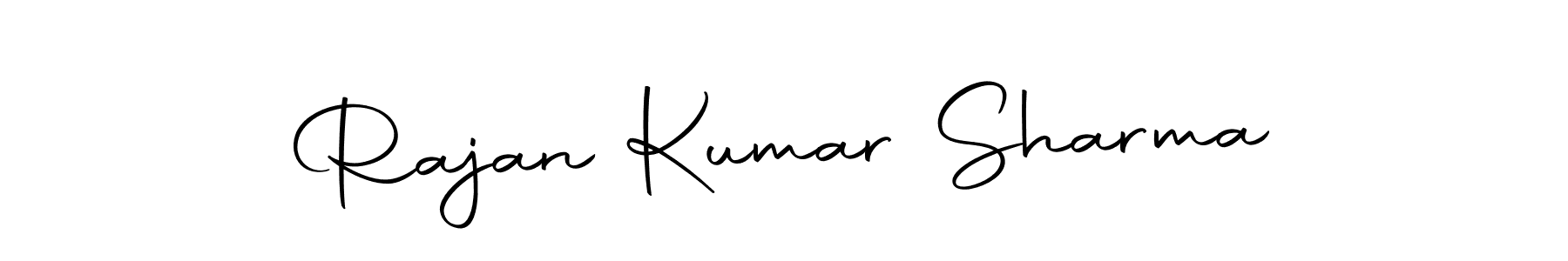 It looks lik you need a new signature style for name Rajan Kumar Sharma. Design unique handwritten (Autography-DOLnW) signature with our free signature maker in just a few clicks. Rajan Kumar Sharma signature style 10 images and pictures png