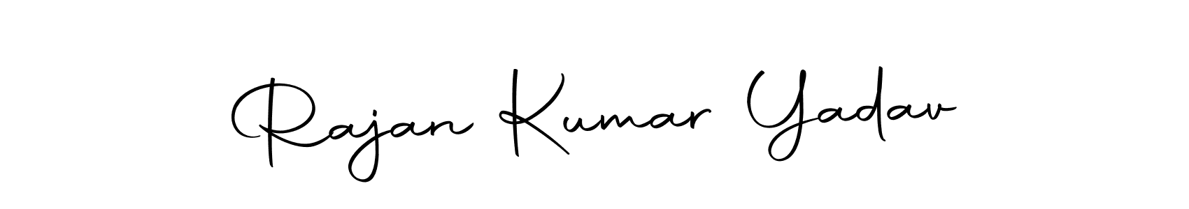 Make a beautiful signature design for name Rajan Kumar Yadav. Use this online signature maker to create a handwritten signature for free. Rajan Kumar Yadav signature style 10 images and pictures png