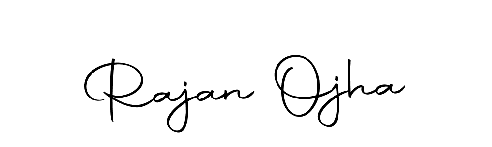 You should practise on your own different ways (Autography-DOLnW) to write your name (Rajan Ojha) in signature. don't let someone else do it for you. Rajan Ojha signature style 10 images and pictures png