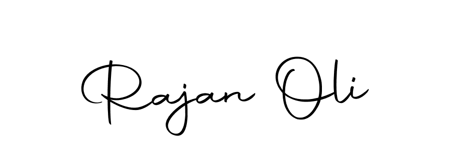 Create a beautiful signature design for name Rajan Oli. With this signature (Autography-DOLnW) fonts, you can make a handwritten signature for free. Rajan Oli signature style 10 images and pictures png