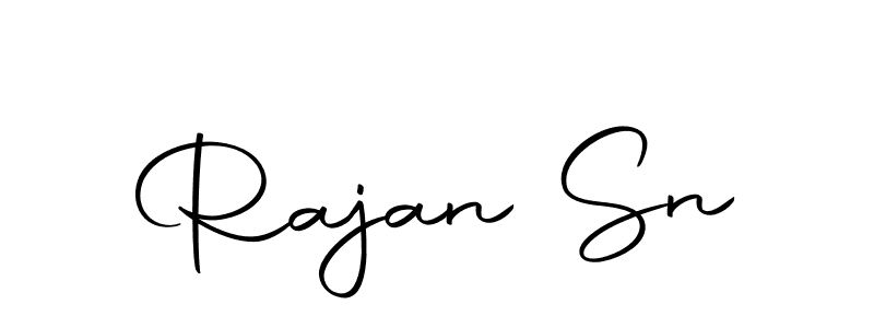 Create a beautiful signature design for name Rajan Sn. With this signature (Autography-DOLnW) fonts, you can make a handwritten signature for free. Rajan Sn signature style 10 images and pictures png