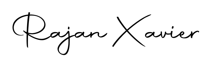 Try this chic Rajan Xavier handwritten sign style. Using Autography-DOLnW font elements, it gives your name a sleek, memorable identity. Rajan Xavier signature style 10 images and pictures png