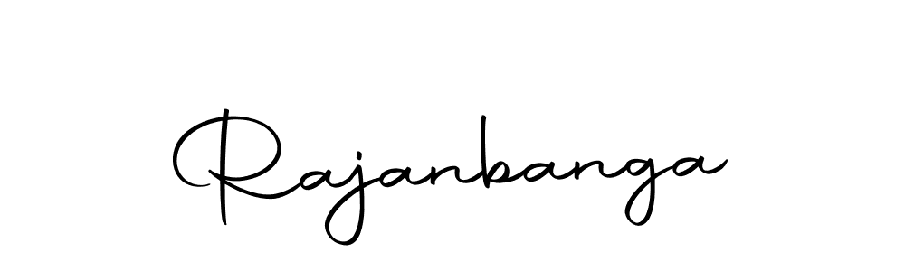 Create a beautiful signature design for name Rajanbanga. With this signature (Autography-DOLnW) fonts, you can make a handwritten signature for free. Rajanbanga signature style 10 images and pictures png