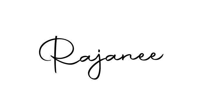 How to make Rajanee name signature. Use Autography-DOLnW style for creating short signs online. This is the latest handwritten sign. Rajanee signature style 10 images and pictures png