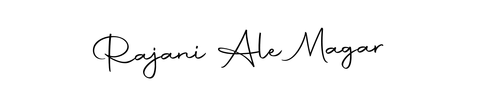 You can use this online signature creator to create a handwritten signature for the name Rajani Ale Magar. This is the best online autograph maker. Rajani Ale Magar signature style 10 images and pictures png