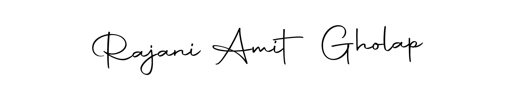 Rajani Amit Gholap stylish signature style. Best Handwritten Sign (Autography-DOLnW) for my name. Handwritten Signature Collection Ideas for my name Rajani Amit Gholap. Rajani Amit Gholap signature style 10 images and pictures png