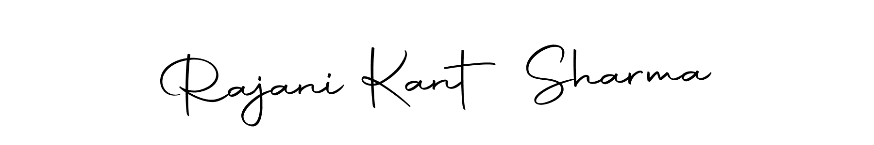 Make a beautiful signature design for name Rajani Kant Sharma. Use this online signature maker to create a handwritten signature for free. Rajani Kant Sharma signature style 10 images and pictures png