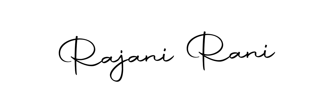 Once you've used our free online signature maker to create your best signature Autography-DOLnW style, it's time to enjoy all of the benefits that Rajani Rani name signing documents. Rajani Rani signature style 10 images and pictures png