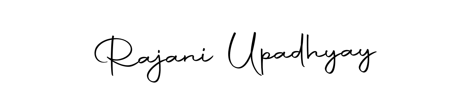 Similarly Autography-DOLnW is the best handwritten signature design. Signature creator online .You can use it as an online autograph creator for name Rajani Upadhyay. Rajani Upadhyay signature style 10 images and pictures png