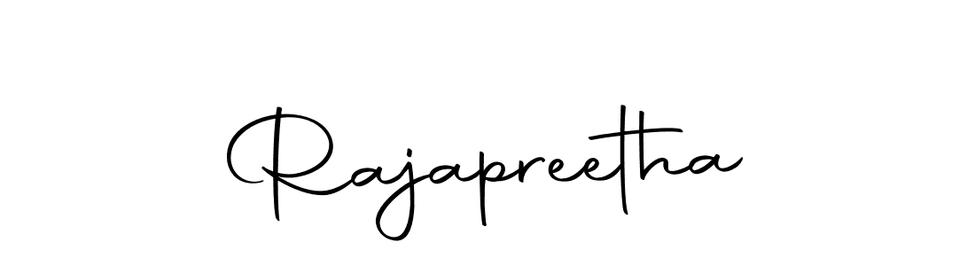 Make a beautiful signature design for name Rajapreetha. With this signature (Autography-DOLnW) style, you can create a handwritten signature for free. Rajapreetha signature style 10 images and pictures png