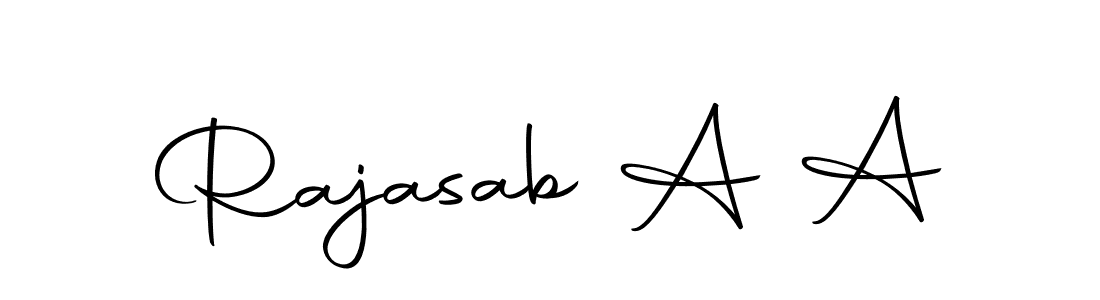 You can use this online signature creator to create a handwritten signature for the name Rajasab A A. This is the best online autograph maker. Rajasab A A signature style 10 images and pictures png