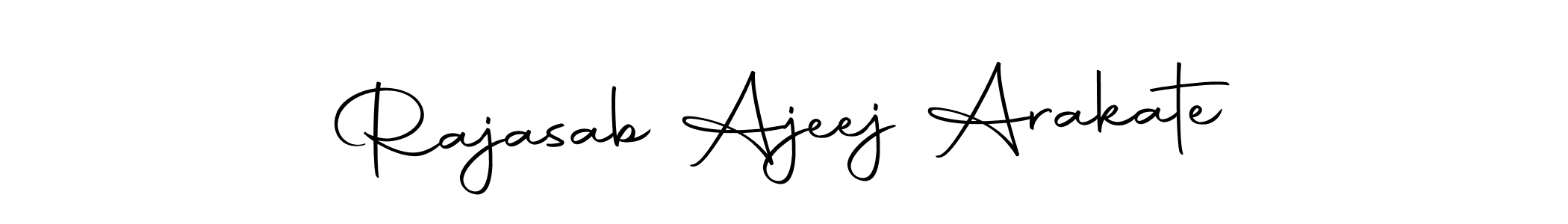 Use a signature maker to create a handwritten signature online. With this signature software, you can design (Autography-DOLnW) your own signature for name Rajasab Ajeej Arakate. Rajasab Ajeej Arakate signature style 10 images and pictures png